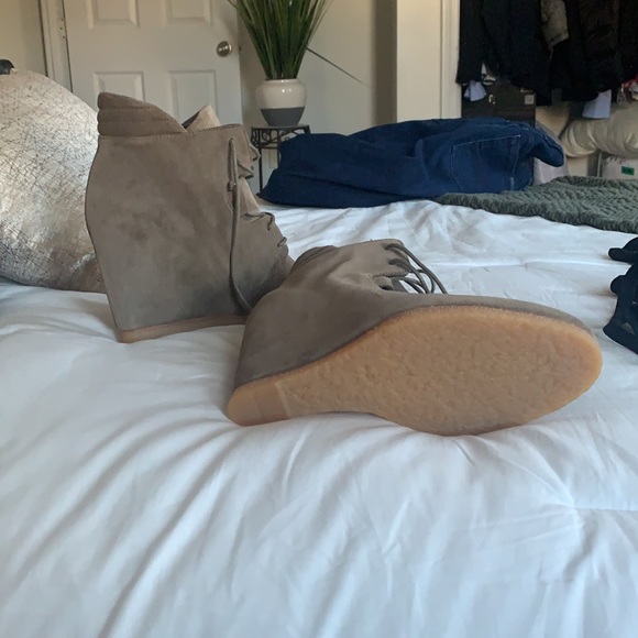 Stuart Weitzman wedge booties. - Picture 3 of 3